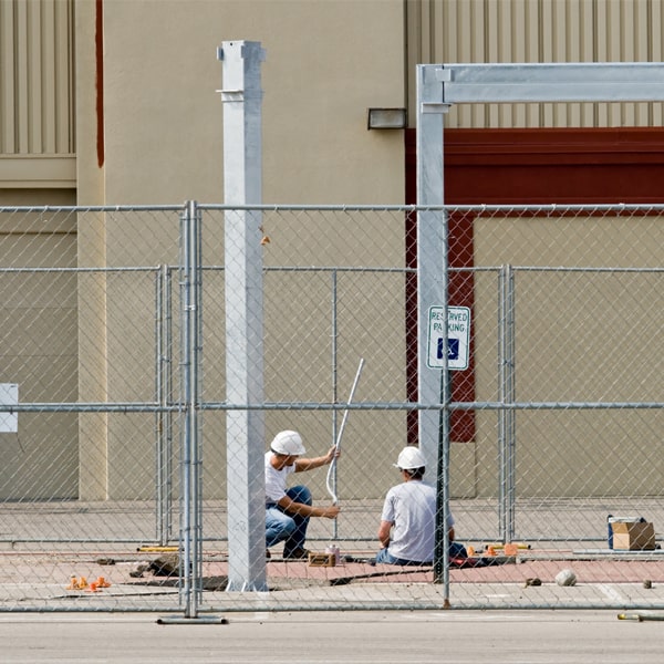 how long can i lease the temporary fence for my construction site or event in Bay Shore NY